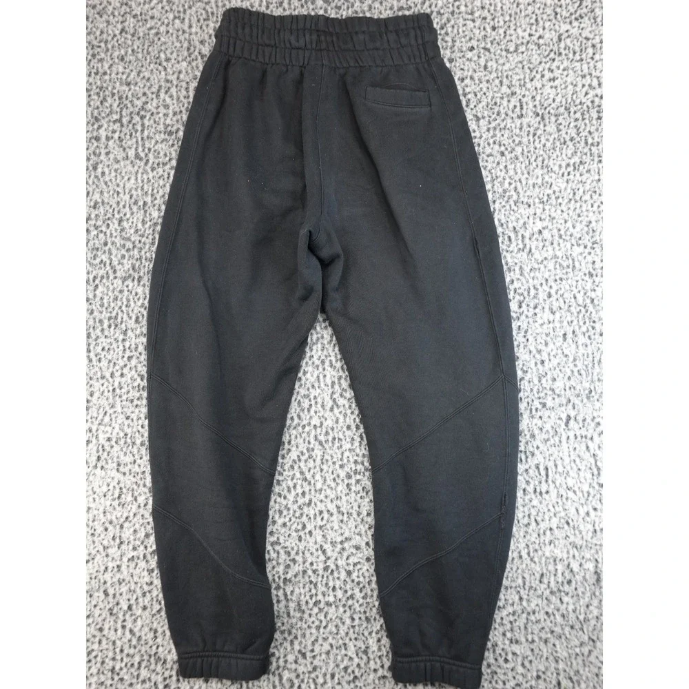 Jordan Sweatpants Men Size S Black Zipper Pockets‎ CQ6673-010 Joggers